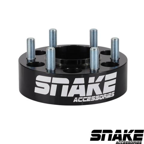 Espaceurs de roue 6x135 · 50 mm (2") · M14x1.5 · alésage 87.1 mm — paire