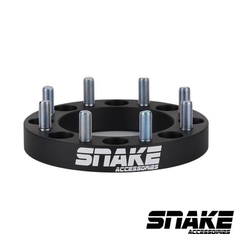 Espaceurs de roue 8x170 · 30 mm (1.25") · M14x1.5 · alésage 130.8 mm — paire
