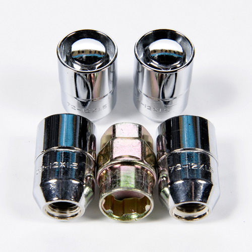 1.75 mm · Chrome — Écrous de roue